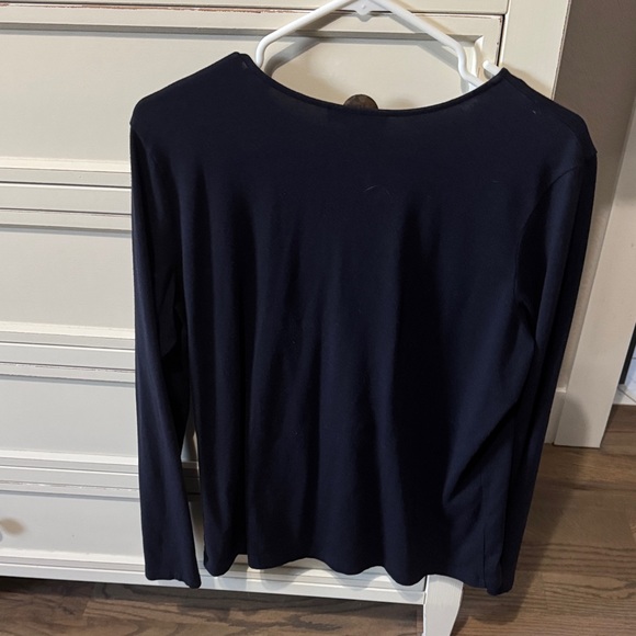 Anatomie Midnight Blue V-Neck Top - Picture 4 of 4